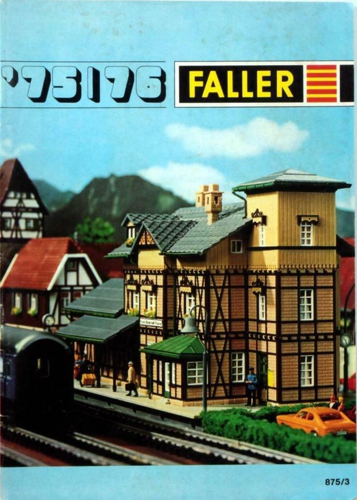 Cataloog Faller, Hobby en Vrije tijd, Modeltreinen | Overige schalen, Gebruikt, Boek, Tijdschrift of Catalogus, Overige merken