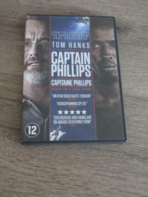 DVD: Captain Phillips -- Tom Hanks, Cd's en Dvd's, Dvd's | Actie, Actie, Vanaf 12 jaar, Ophalen of Verzenden