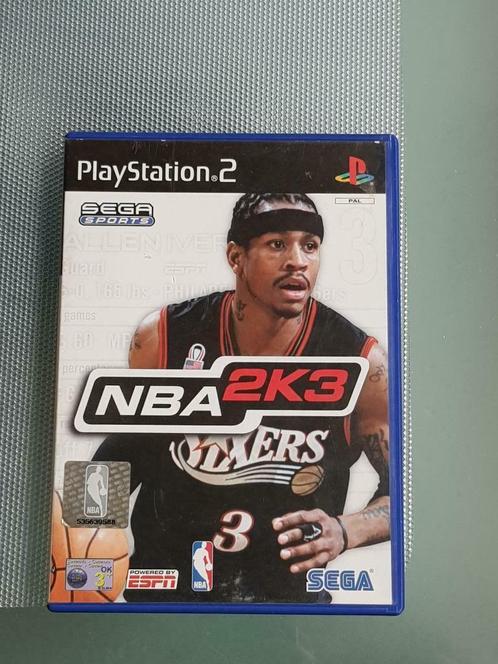 NBA 2K3 - Playstation 2 - PS2, Games en Spelcomputers, Games | Sony PlayStation 2, Zo goed als nieuw, Ophalen of Verzenden