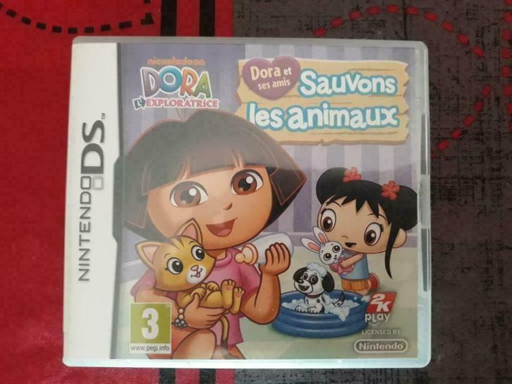 Jeu DS : Dora et ses amis Sauvons les animaux, Games en Spelcomputers, Games | Nintendo DS, Zo goed als nieuw, 1 speler, Vanaf 3 jaar