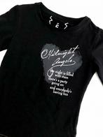 Longsleeve van CKS zwart met hartje mt 116!!!, Kinderen en Baby's, Kinderkleding | Maat 116, Meisje, Ophalen of Verzenden, MET