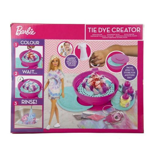 Barbie Tie Dye Creator met pop, Enfants & Bébés, Jouets | Éducatifs & Créatifs, Neuf, Bricolage, Découverte, Enlèvement ou Envoi