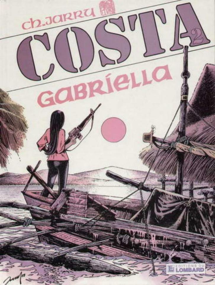 Costa,Gabriella,Première édition, Boeken, Stripverhalen, Gelezen, Eén stripboek, Ophalen of Verzenden