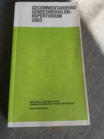 Gecommentarieerd geneesmiddelen repertorium 2003, Boeken, Gelezen, Overige wetenschappen, Ophalen of Verzenden