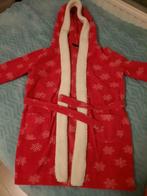 badjas fleece rood met wit 116-122, Kinderen en Baby's, Kinderkleding | Maat 116, Jongen of Meisje, Gebruikt, Ophalen of Verzenden