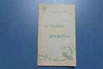 Boekje, Le Guide P.L.M. des Alpes, Collections, Trains & Trams, Livre ou Revue, Utilisé, Enlèvement ou Envoi, Train