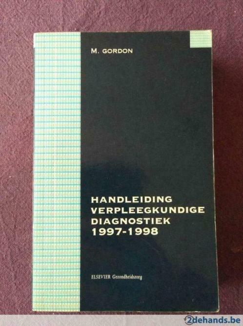 M. GORDON - HANDLEIDING VERPLEEGKUNDIGE DIAGNOSTIEK, Livres, Livres d'étude & Cours, Utilisé, Enlèvement ou Envoi