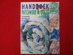 Karin Pieterse: Handboek patchwork & quilts, Hobby & Loisirs créatifs, Tricot & Crochet, Crochet, Enlèvement ou Envoi, Neuf, Patron ou Livre