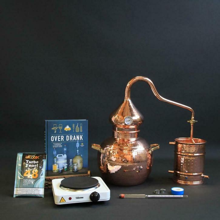 Distilleerketel Distilleren Whisky en Likeur maken €219, Hobby en Vrije tijd, Overige Hobby en Vrije tijd, Nieuw, Ophalen of Verzenden