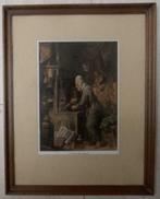 prent De Alchemist (David Teniers de Jonge), Enlèvement ou Envoi