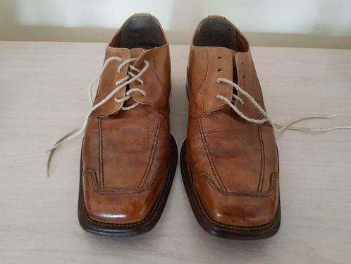leren schoen voor heren maat 42, Kleding | Heren, Schoenen, Zo goed als nieuw, Wandelschoenen, Bruin, Ophalen of Verzenden