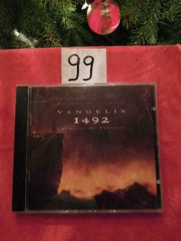 CD Vangelis 1492 Conquest of Paradise 1992, Enlèvement ou Envoi, Utilisé