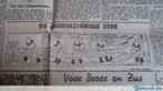 Kuifje /Tintin krantenstrook De Geheimzinnige Ster 1944, Utilisé, Enlèvement ou Envoi