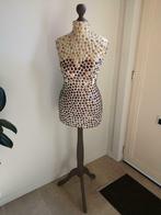 Isomo buste op poot bezet met glasdruppels paspop, Ophalen of Verzenden, Zo goed als nieuw