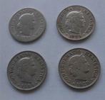 4 Zwitserse munten - 10 rappen - 1884 - 1925 - 1929 - 1944, Losse munt, Overige landen, Verzenden