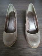 chaussure femme paillettes rose clair, non portée, taille 37