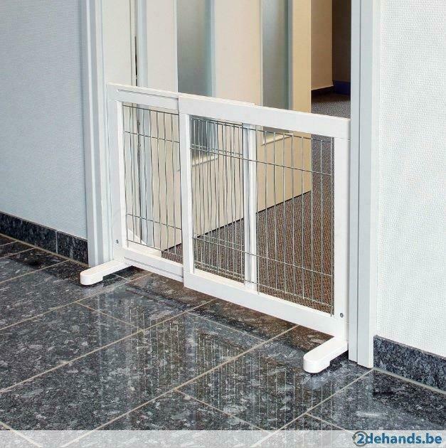 Barrière pour chien extensible blanc, Animaux & Accessoires, Accessoires pour chiens, Neuf, Enlèvement