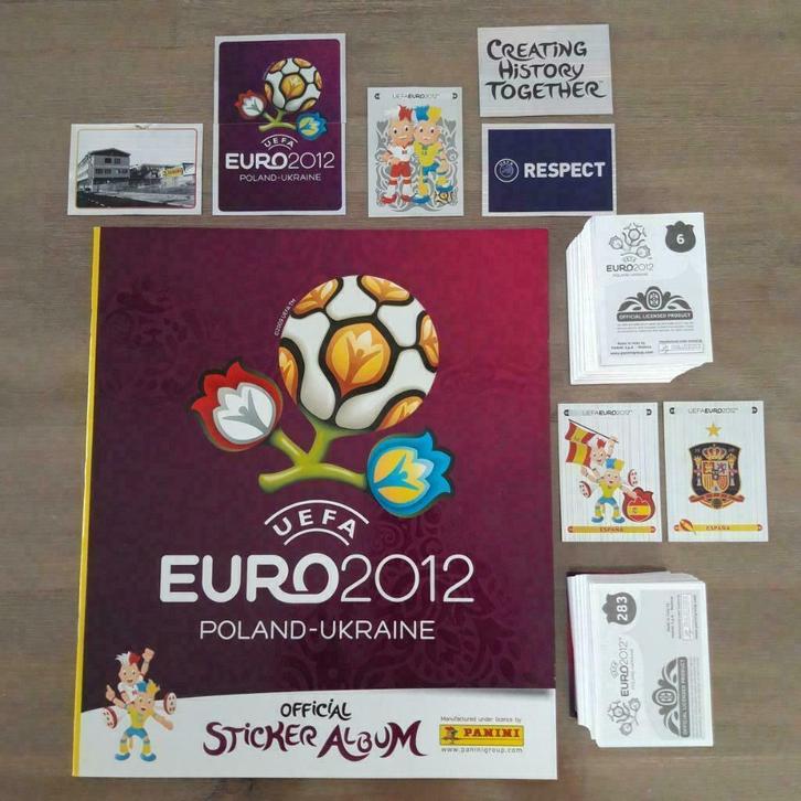 Panini EURO 2012 Leeg album + volledige stickerset, Verzamelen, Sportartikelen en Voetbal, Nieuw, Poster, Plaatje of Sticker, Ophalen of Verzenden
