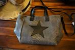 sac cuir étoile, Enlèvement, Neuf, Gris, Sac à main