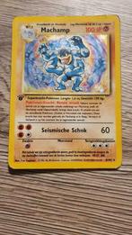 Machamp editie 1, Hobby en Vrije tijd, Verzamelkaartspellen | Pokémon, Gebruikt, Ophalen of Verzenden