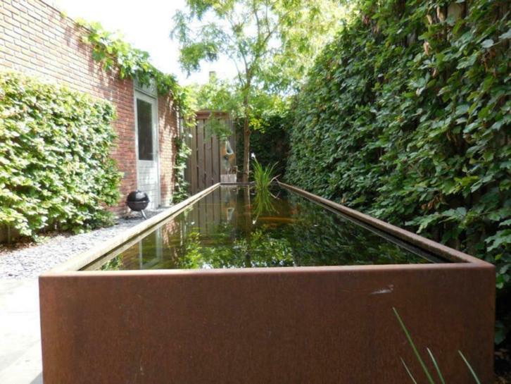 cortenstaal vijver / kant en klaar / ook op maat, Tuin en Terras, Vijvers, Nieuw, Verzenden