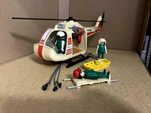 PLAYMOBIL Hélicoptère de sauvetage vintage., Enfants & Bébés, Jouets | Playmobil, Utilisé, Playmobil en vrac, Enlèvement ou Envoi
