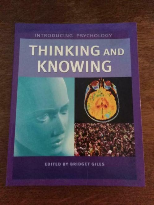 Thinking and knowing, Boeken, Psychologie, Zo goed als nieuw, Ophalen of Verzenden