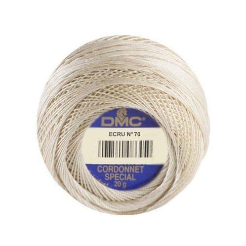 ② DMC Cordonnet spécial fil coton pour crochet écru n°70 — Tricot
