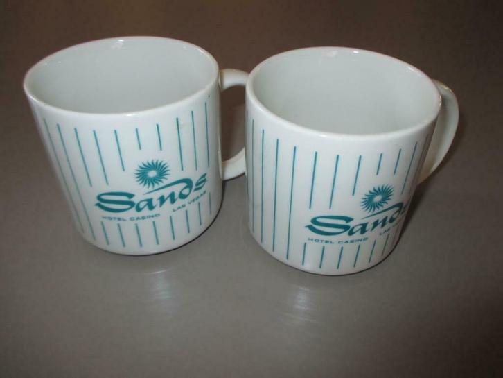 6 mokken met reclame, Collections, Verres & Petits Verres, Neuf, Autres types, Enlèvement ou Envoi