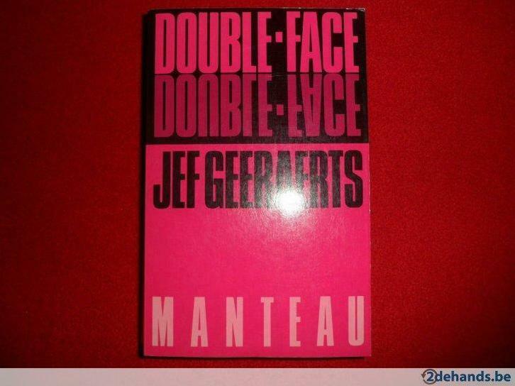 Jef Geeraerts: Double-face, Boeken, Romans, Gelezen, Ophalen of Verzenden