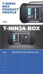 T-Ninja Box TOPDON's nieuwste programmeertool, Ophalen of Verzenden