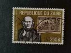 Zaïre 1980 - timbre sur timbre, Affranchi, Enlèvement ou Envoi