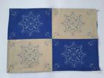 borduurkussen in Aïda canvas 34 x 48 cm blauw en ecru, Ophalen of Verzenden, Nieuw