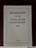 Mededelingen van het Cyriel Buysse Genootschap XVI, Boeken, Ophalen of Verzenden, Nieuw, Overige typen
