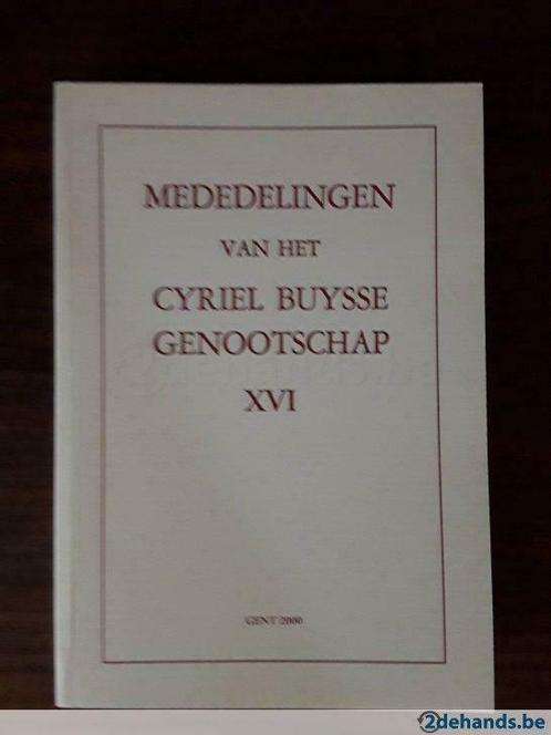 Mededelingen van het Cyriel Buysse Genootschap XVI, Boeken, Tijdschriften en Kranten, Nieuw, Overige typen, Ophalen of Verzenden