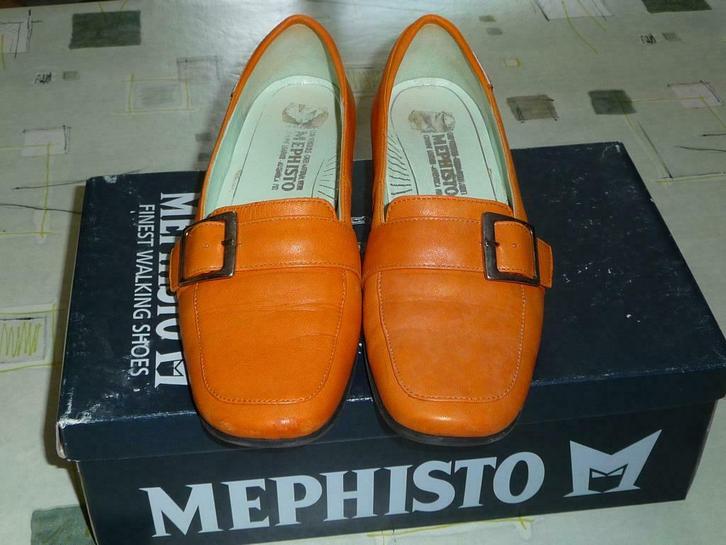 Mocassins Méphisto neufs - femme - 36,5, Vêtements | Femmes, Chaussures, Neuf, Autres types, Orange, Enlèvement ou Envoi