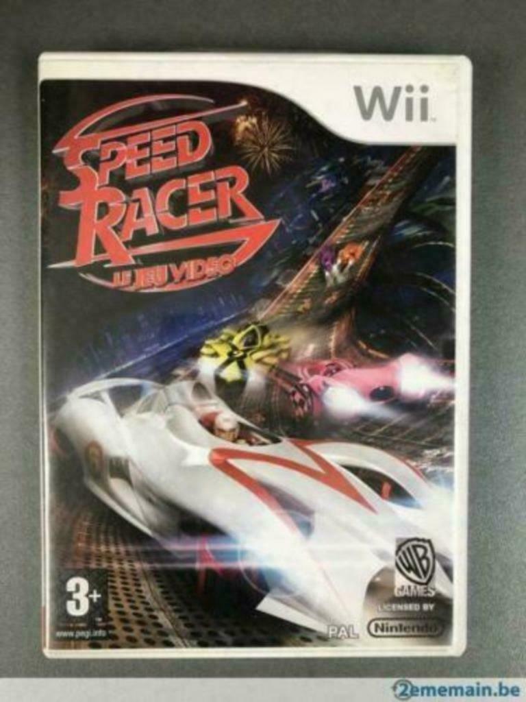 Speed Racer Het videospel - Nintendo Wii, Ophalen of Verzenden, Gebruikt, Racen en Vliegen, Vanaf 3 jaar