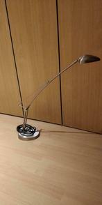 Hansa LED bureaulamp MILANO/5010054 roestvrij staal, Gebruikt, 50 tot 75 cm, Ophalen of Verzenden, Metaal
