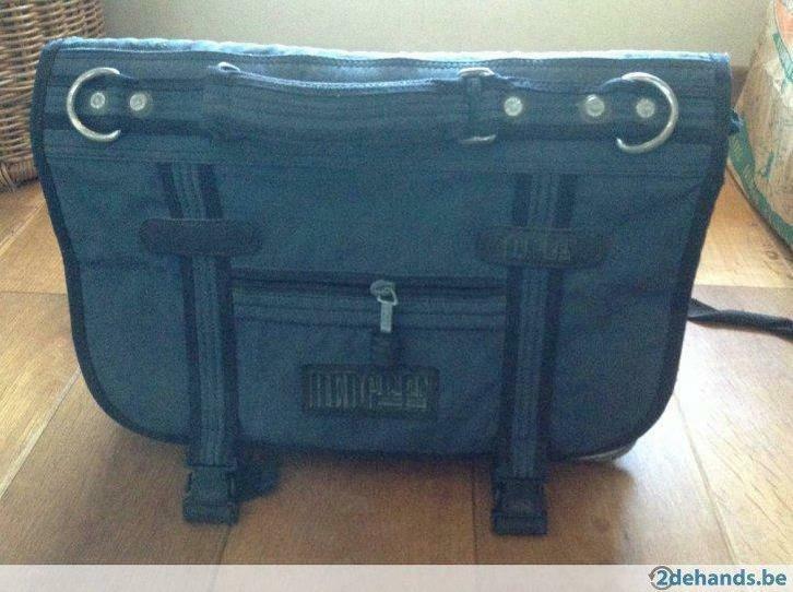 Boekentas/ rugzak Hedgren blauw, kleiner model, Handtassen en Accessoires, Tassen | Schooltassen, Gebruikt, Blauw, Ophalen of Verzenden