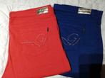 rode broek 'Green Ice' maat 50, Vêtements | Femmes, Culottes & Pantalons, Porté, Green Ice, Taille 46/48 (XL) ou plus grande, Rouge