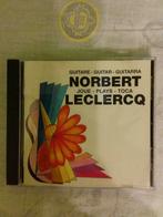 CD Norbert Leclercq - gitaar, Ophalen of Verzenden