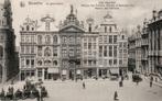 carte postale - Grand place, Bruxelles, 1920 à 1940, Non affranchie, Bruxelles (Capitale), Envoi