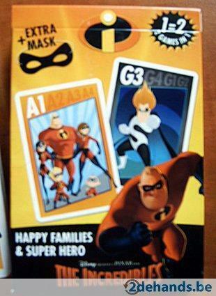 Kwartetspel & super held, Hobby en Vrije tijd, Gezelschapsspellen | Kaartspellen, Nieuw