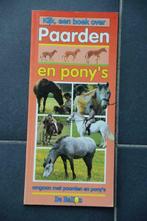 Kijk, een boek over paarden en pony's., Comme neuf, Non-fiction, Enlèvement ou Envoi
