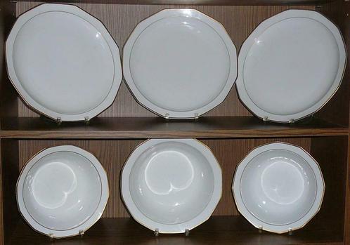 3 Grote borden + 3 Slakommen  WINTERLING  (m), Maison & Meubles, Cuisine | Vaisselle, Assiettes(s), Enlèvement ou Envoi