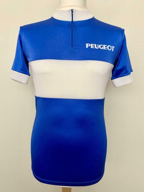 Maillot velo vintage online peugeot