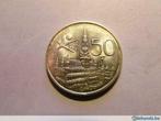 50 franc (FR) België 1958 (zilver) EXPO 58, Postzegels en Munten, Munten | België, Zilver, Ophalen of Verzenden, Losse munt, Zilver