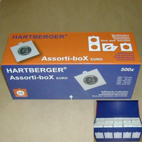 Cadeautip - Assortibox Hartberger voor 500 munten, Postzegels en Munten, Munten en Bankbiljetten | Toebehoren, Ophalen of Verzenden