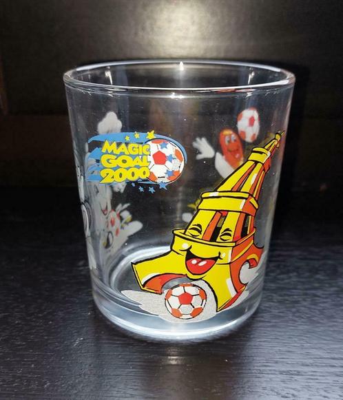 Nutella glas bechierre Magic Goal 2000, Verzamelen, Verrassingseieren, Zo goed als nieuw, Overige typen, Ophalen of Verzenden