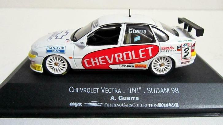 Chevrolet Vectra Sudam 98 A. Guerra ONYX + certificaat Opel, Hobby en Vrije tijd, Modelauto's | 1:43, Zo goed als nieuw, Auto